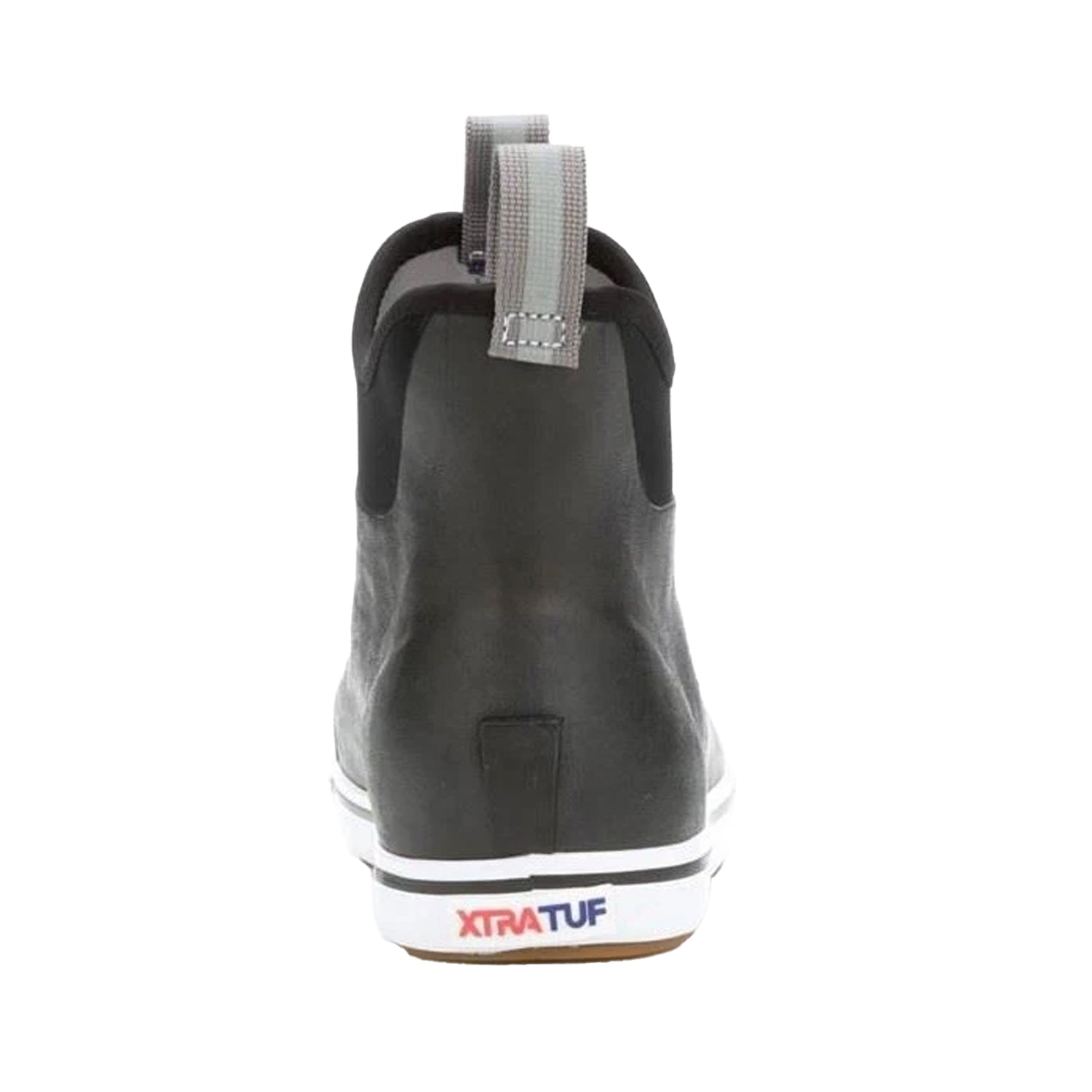 Black - Back - Xtratuf Womens-Ladies Ankle Deck Boots
