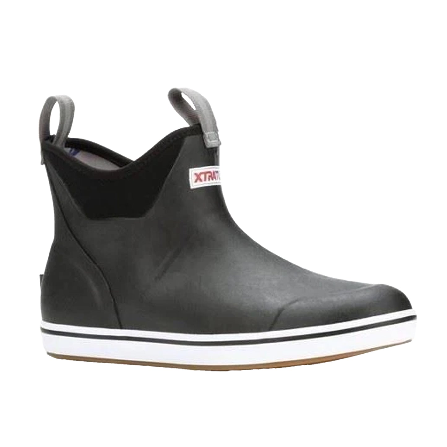 Black - Front - Xtratuf Womens-Ladies Ankle Deck Boots