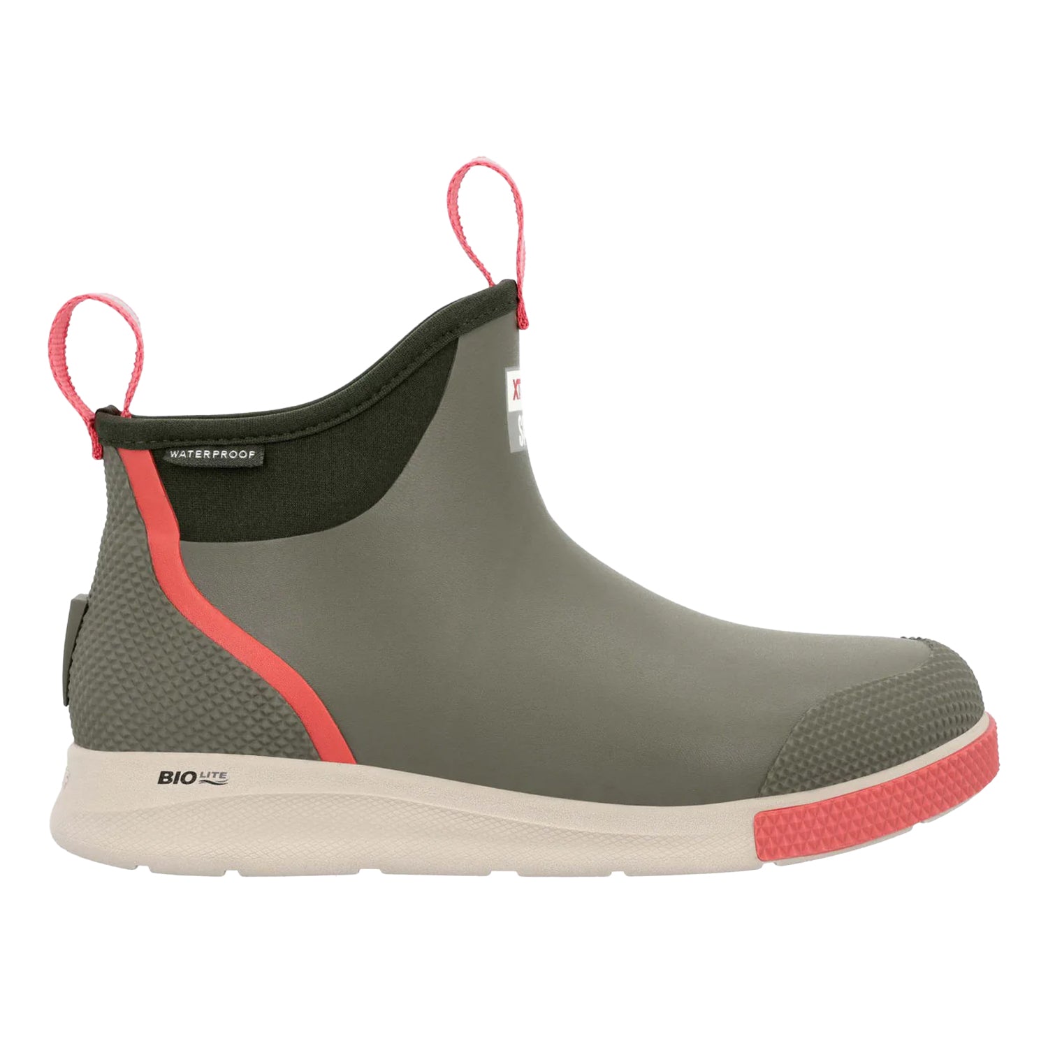 Olive - Lifestyle - Xtratuf Womens-Ladies Sports Ankle Deck Boots