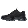 Black - Back - Skechers Mens Sleek Envoy Skech-Air Walking Shoes