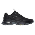 Black - Side - Skechers Mens Sleek Envoy Skech-Air Walking Shoes