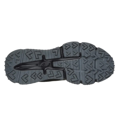 Black - Pack Shot - Skechers Mens Sleek Envoy Skech-Air Walking Shoes