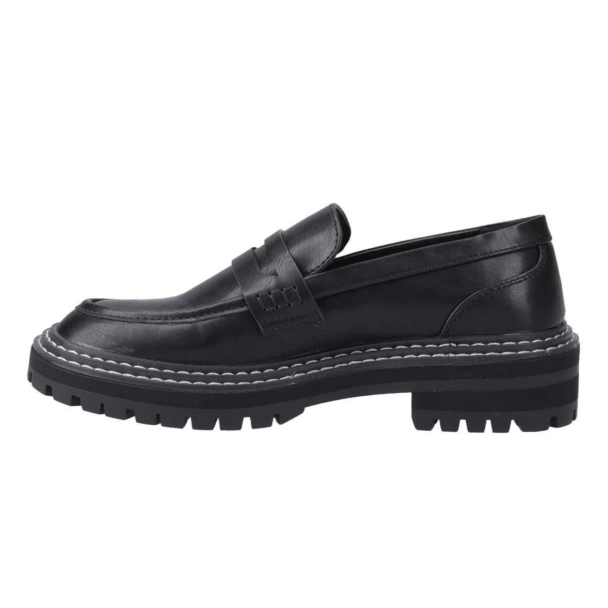 Black - Side - Only Womens-Ladies Beth-3 Loafers