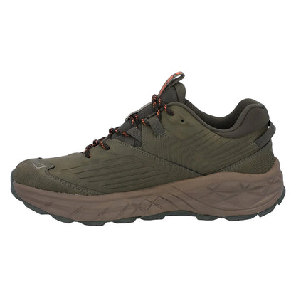 Light Olive - Side - Hi-Tec Mens Fuse Trek Walking Shoes