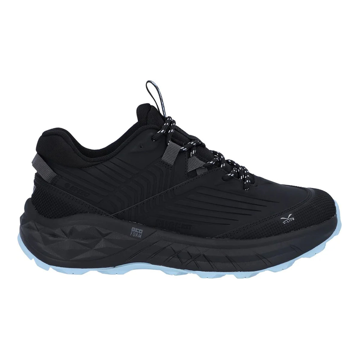 Black-Blue Fog - Lifestyle - Hi-Tec Mens Fuse Trek Walking Shoes