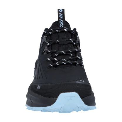 Black-Blue Fog - Pack Shot - Hi-Tec Mens Fuse Trek Walking Shoes