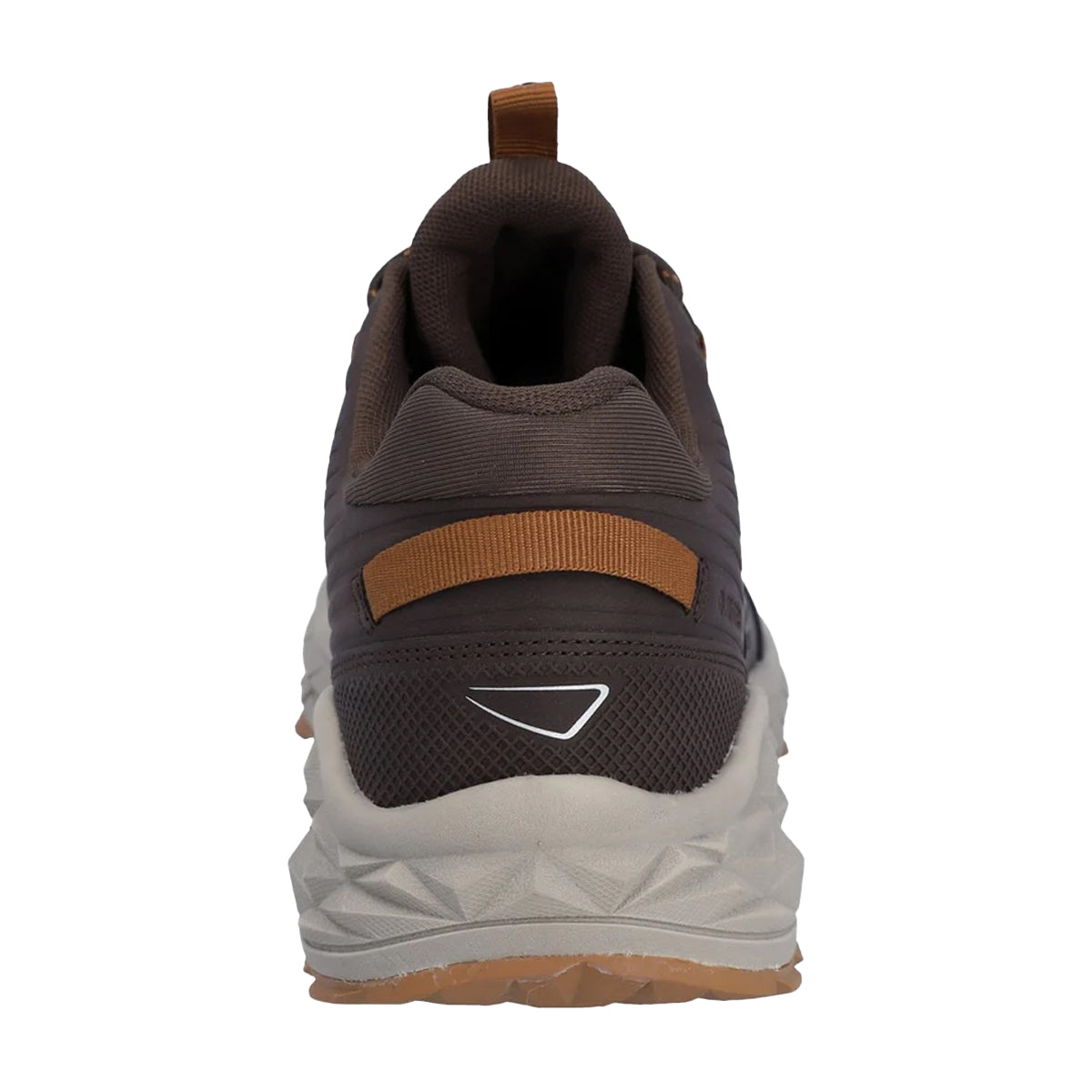 Chocolate Brown-Timber Wolf - Back - Hi-Tec Mens Fuse Trek Walking Shoes