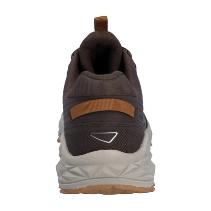 Chocolate Brown-Timber Wolf - Back - Hi-Tec Mens Fuse Trek Walking Shoes