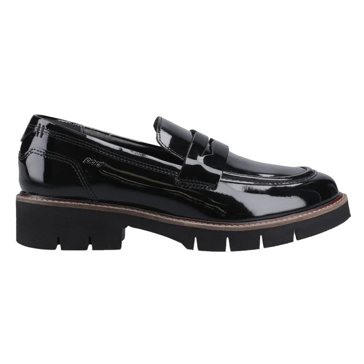 Black - Lifestyle - POD Womens-Ladies Kaltin Leather Loafers