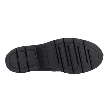Black - Pack Shot - POD Womens-Ladies Kaltin Leather Loafers