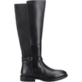 Black - Lifestyle - Hush Puppies Womens-Ladies Victoria Leather Long Boots
