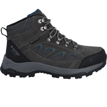 Dark Gull Grey-Harbour Mist - Lifestyle - Hi-Tec Mens Bandera Expedition Suede Ankle Walking Shoes