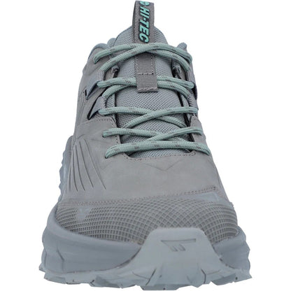 Cool Grey - Close up - Hi-Tec Womens-Ladies Fuse Trek Walking Shoes