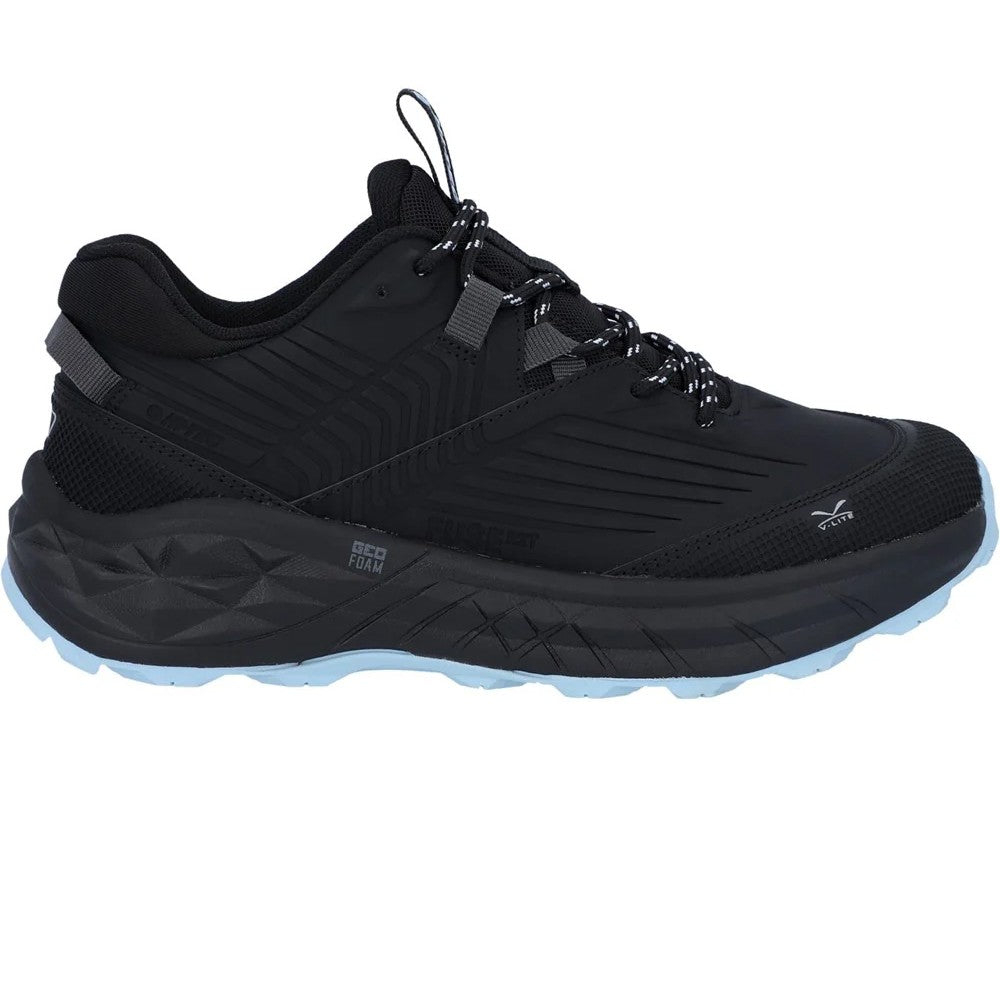 Black-Blue Fog - Lifestyle - Hi-Tec Womens-Ladies Fuse Trek Walking Shoes