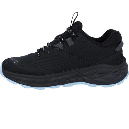 Black-Blue Fog - Pack Shot - Hi-Tec Womens-Ladies Fuse Trek Walking Shoes
