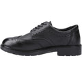 Black - Pack Shot - Amblers Mens Cambridge Full Grain Leather Safety Shoes