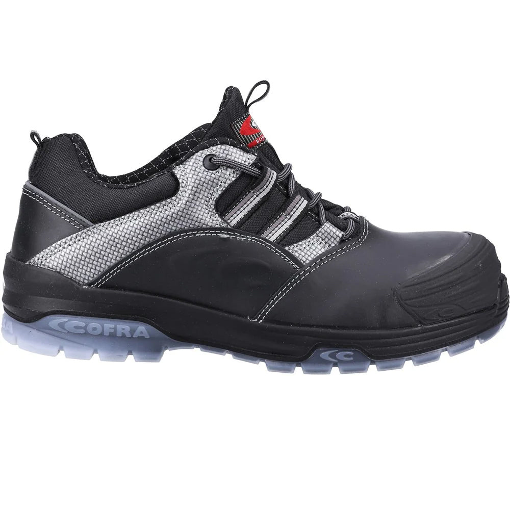 Black - Lifestyle - Cofra Mens Caravaggio S3 SRC Full Grain Leather Safety Shoes