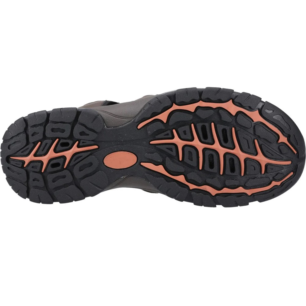 Brown - Side - Cotswold Mens Ampney Sandals
