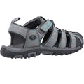 Grey-Turquoise - Back - Cotswold Womens-Ladies Colesbourne Recycled Sandals
