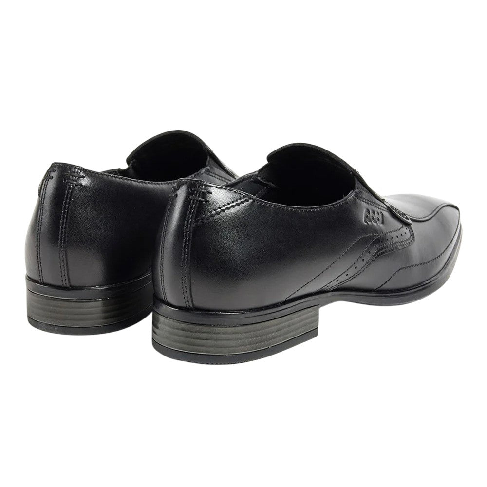 Black - Back - POD Mens Earl Leather Shoes