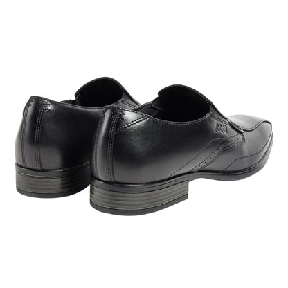 Black - Back - POD Mens Earl Leather Shoes