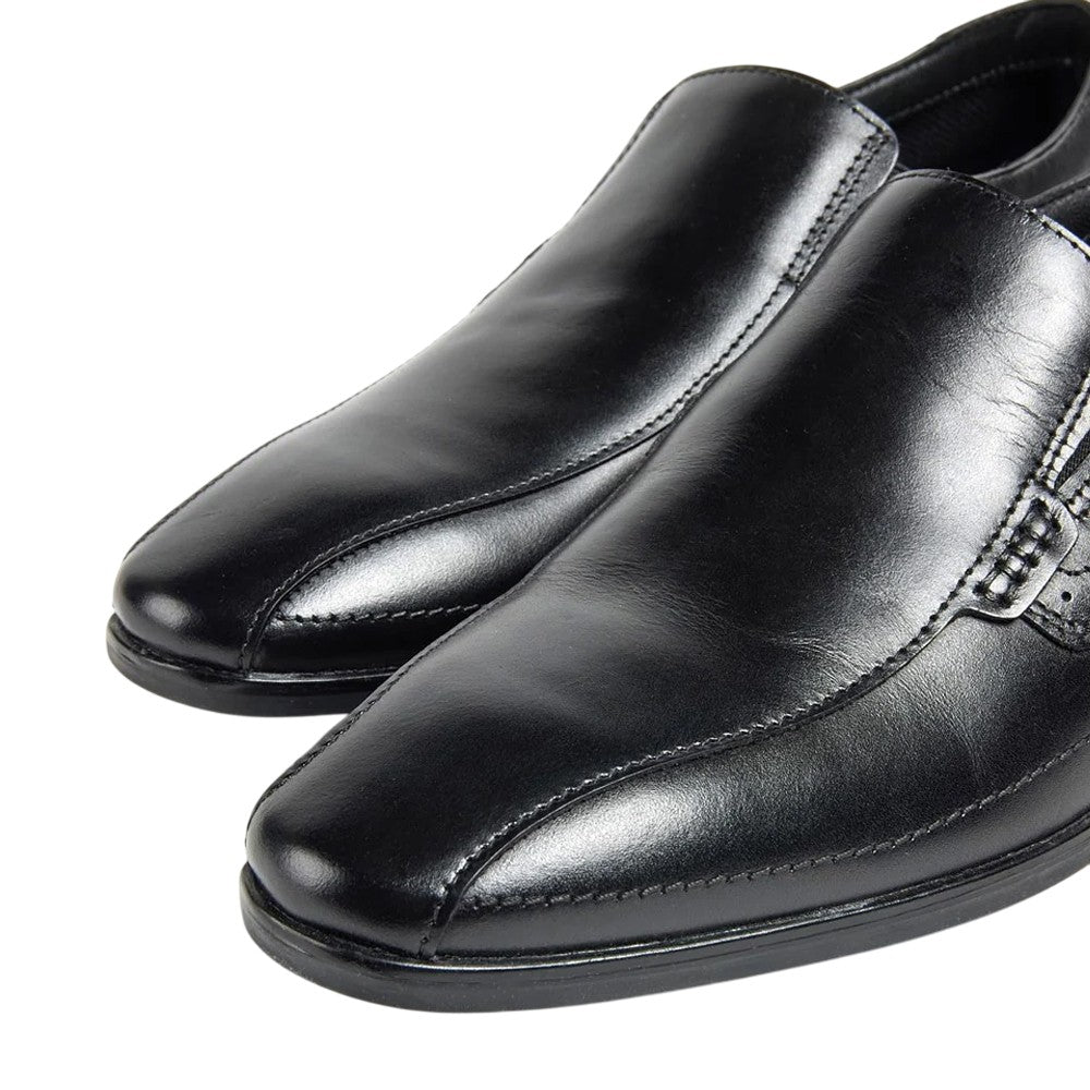 Black - Lifestyle - POD Mens Earl Leather Shoes