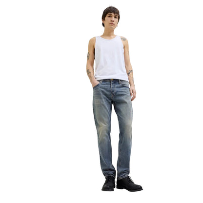 Blue Denim - Lifestyle - Jack And Jones Mens Mike Tapered Jeans