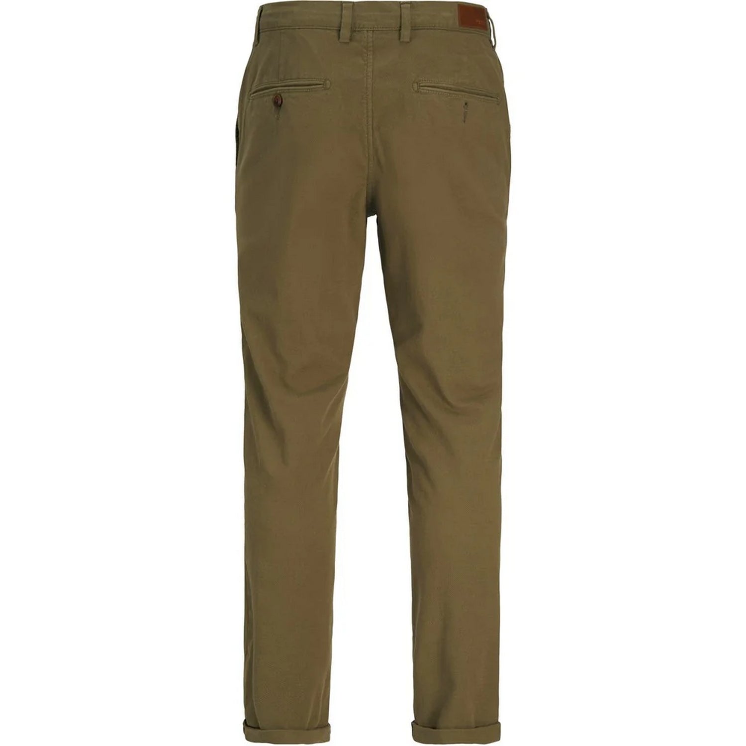 Olive Night - Back - Jack And Jones Mens Slim Chinos