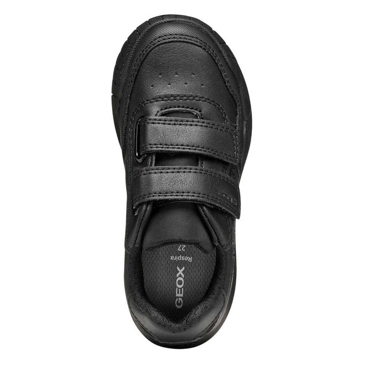 Black - Lifestyle - Geox Boys Rann-E School Shoes