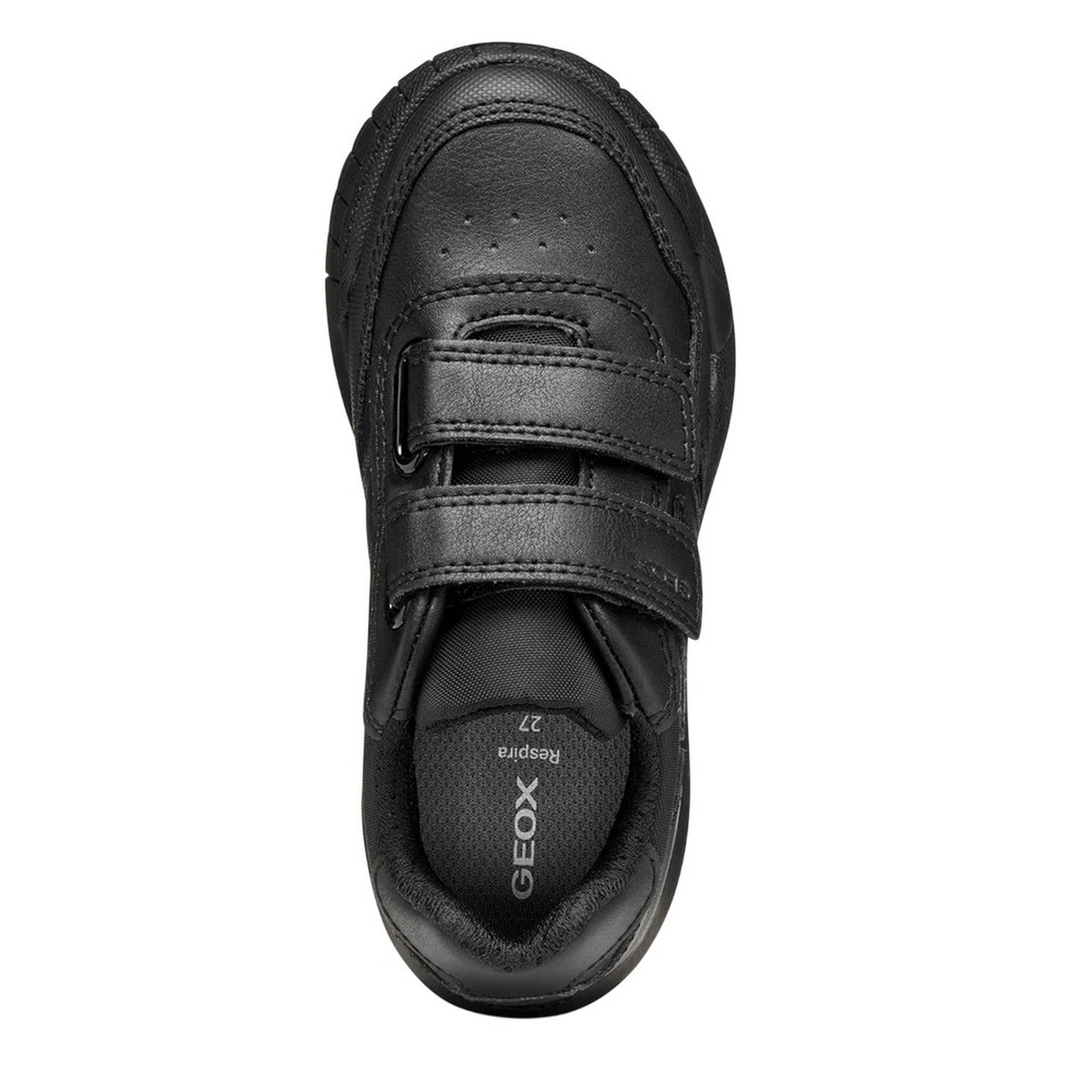 Black - Lifestyle - Geox Boys Rann-E School Shoes
