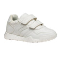 White - Front - Geox Boys Rann-E School Shoes
