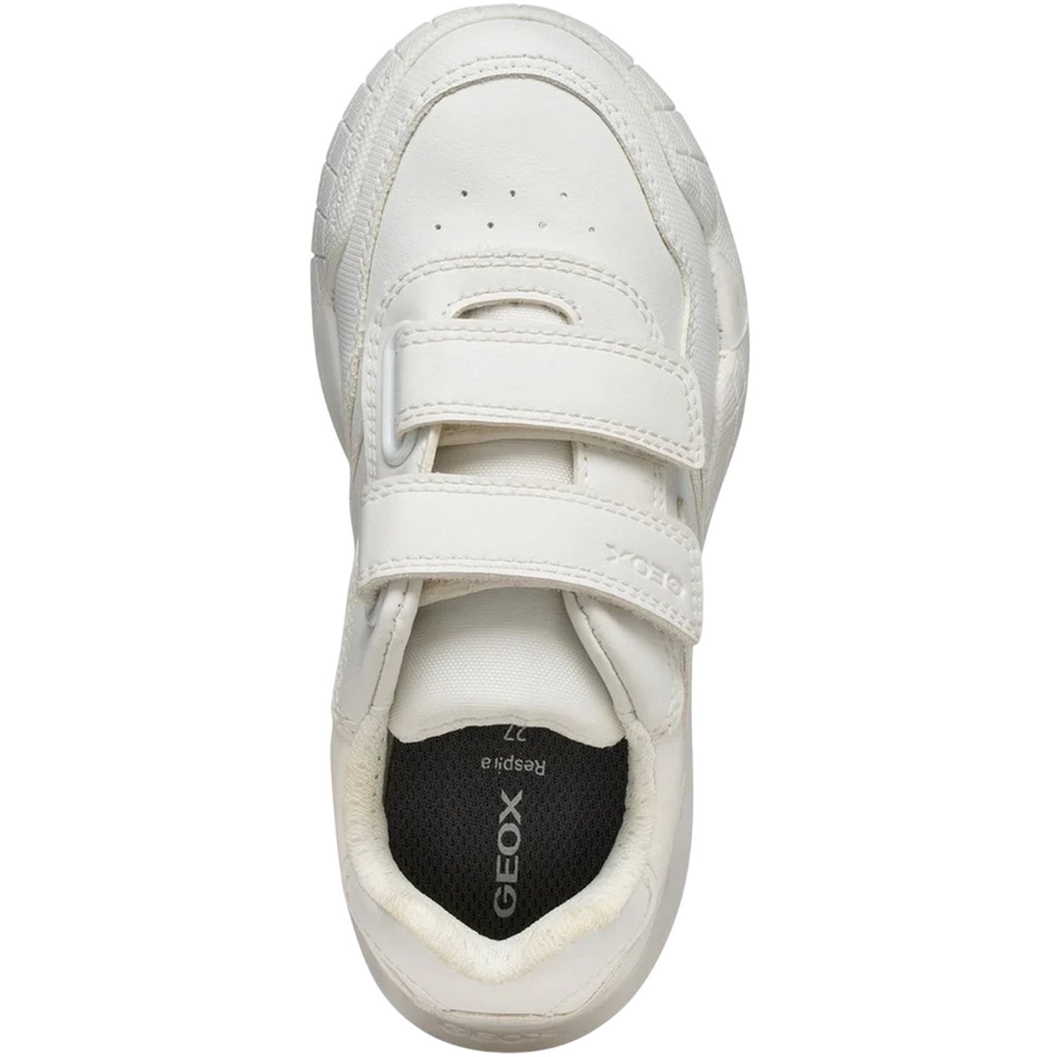 White - Lifestyle - Geox Boys Rann-E School Shoes