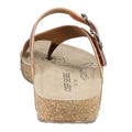 Brown-Caramel - Back - Josef Seibel Womens-Ladies Tonga 77 Leather Sandals