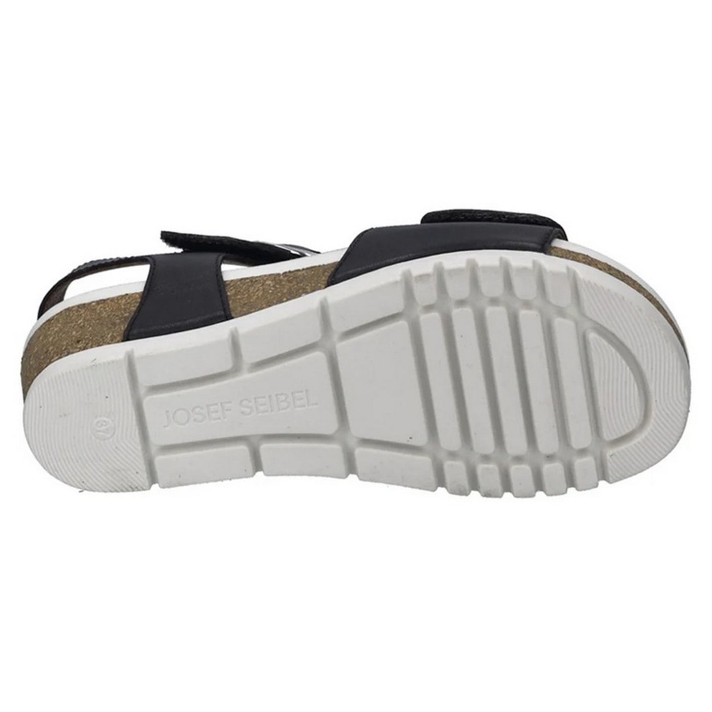 Black - Lifestyle - Josef Seibel Womens-Ladies Quinn 16 Leather Sandals