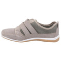 Taupe - Lifestyle - Fleet & Foster Womens-Ladies Pamela Leather Trainers