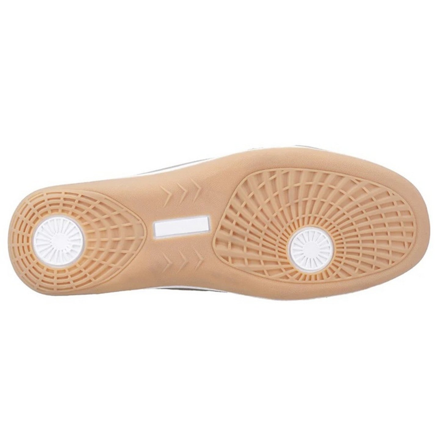 Taupe - Pack Shot - Fleet & Foster Womens-Ladies Pamela Leather Trainers