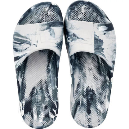 Stormy Grey - Close up - Xtratuf Mens Apres Fish Slides