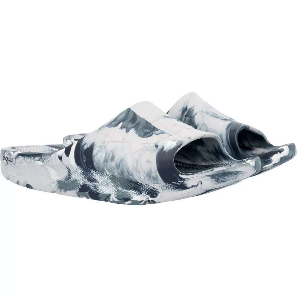 Stormy Grey - Front - Xtratuf Mens Apres Fish Slides