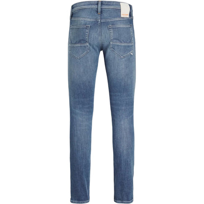 Blue Denim - Back - Jack And Jones Mens Glenn Slim Jeans