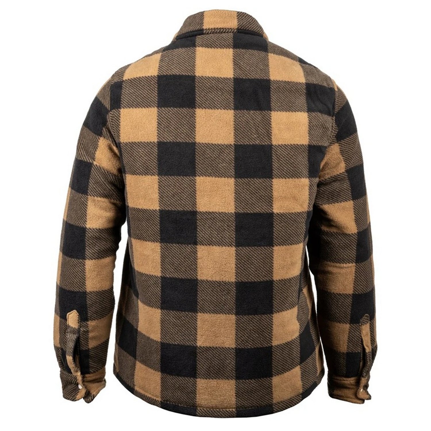Khaki-Black - Back - Dickies Workwear Mens Portland Shirt