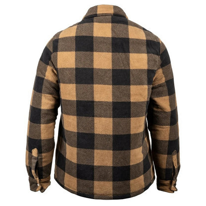 Khaki-Black - Back - Dickies Workwear Mens Portland Shirt