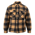 Khaki-Black - Front - Dickies Workwear Mens Portland Shirt