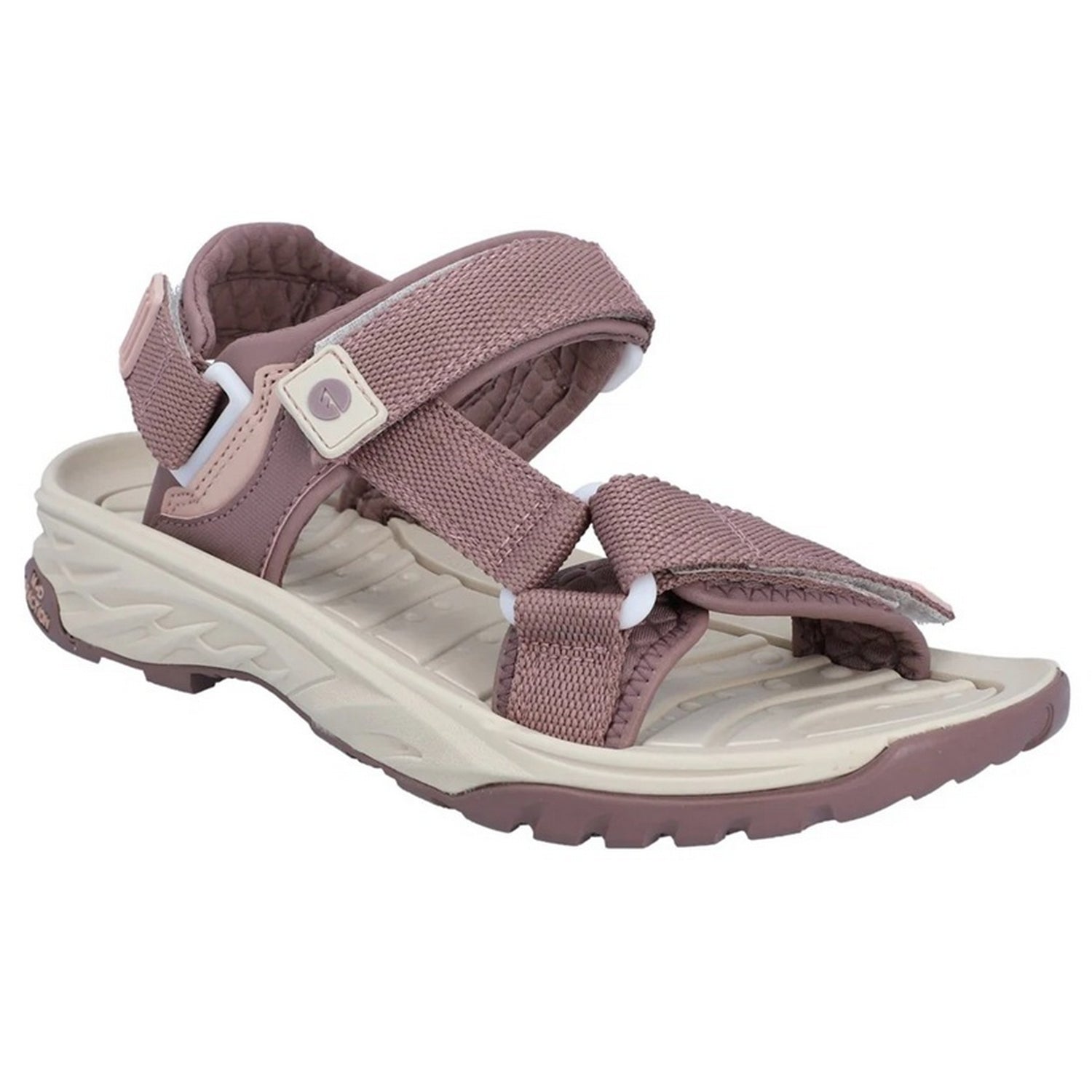 Rose-Grey - Front - Hi-Tec Womens-Ladies Ula Raft Sandals