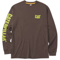 Magnet - Front - Caterpillar Mens Trademark Banner Long-Sleeved T-Shirt