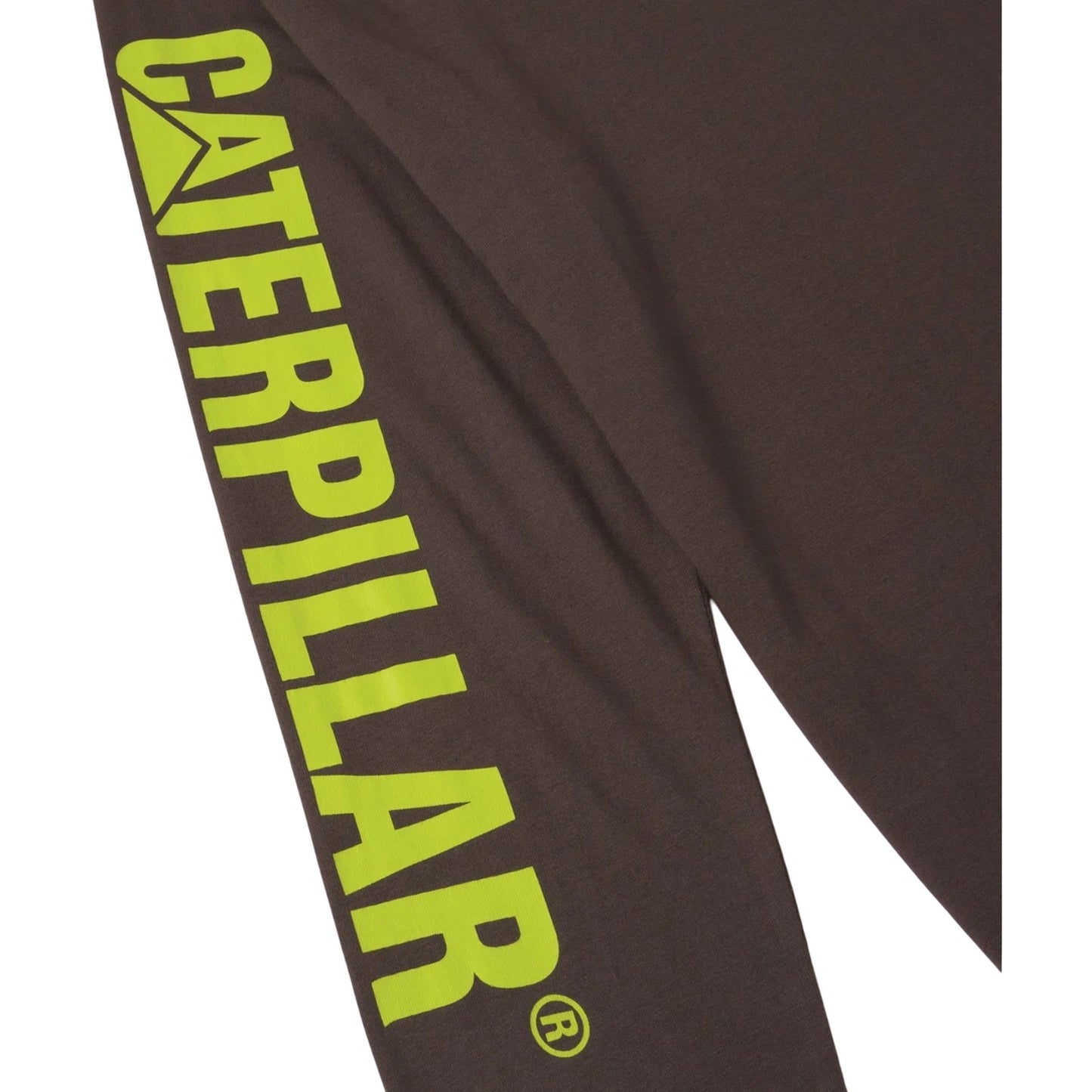 Magnet - Side - Caterpillar Mens Trademark Banner Long-Sleeved T-Shirt