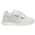 White - Side - Geox Boys Rann-E Trainers