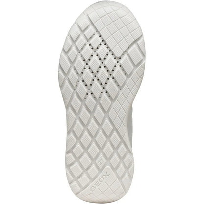 White - Pack Shot - Geox Boys Rann-E Trainers
