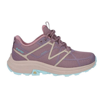 Toadstool-Sepia Rose - Side - Hi-Tec Womens-Ladies Mauna Hiking Shoes