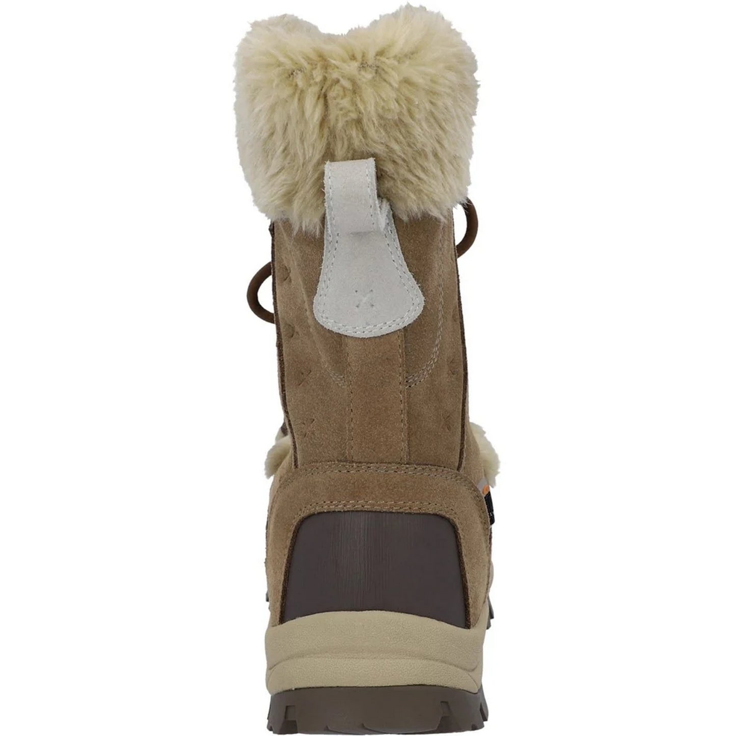 Light Brown - Back - Hi-Tec Womens-Ladies Mortiz 200 Leather Hiking Boots