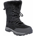 Black - Front - Hi-Tec Womens-Ladies Mortiz 200 Leather Hiking Boots